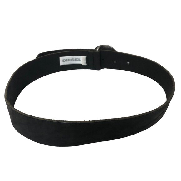 Sold Vintage Diesel Leather Punk Rock Mohawk Grunge Belt - Picture 4 of 8